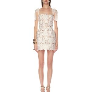 Bronx and Banco White Lace Dress XS